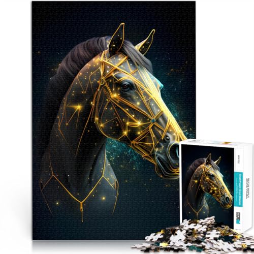 Puzzle für Erwachsene 1000 Teile Schönes Pferdespielzeug Lernspiele Stressabbau für Teenager ab 14 Jahren 50x75cm Puzzle für Erwachsene 1000 Teile Schönes Pferdespielzeug Lernspiele Stressabbau für Teenager ab 14 Jahren 50x75cm von BBVNFLIR