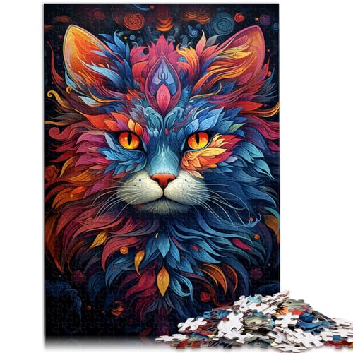 Puzzle für Erwachsene 1000 Teile Seelentierkatze Lernspielzeug Familienspiele Geburtstagsgeschenke für Teenager ab 14 Jahren 26x38cm Puzzle für Erwachsene 1000 Teile Seelentierkatze Lernspielzeug Familienspiele Geburtstagsgeschenke für Teenager ab 14 Jahren 26x38cm von BBVNFLIR