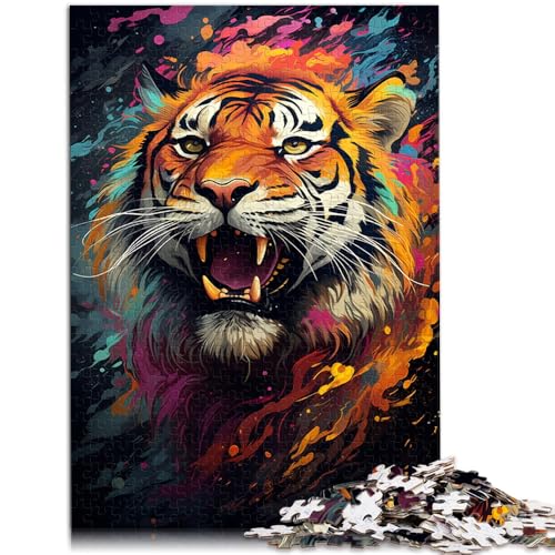 Puzzle für Erwachsene 1000 Teile Sternenhimmel Malerei Tiger Quizspiel ganze Familie 26x38cm Puzzle für Erwachsene 1000 Teile Sternenhimmel Malerei Tiger Quizspiel ganze Familie 26x38cm von BBVNFLIR
