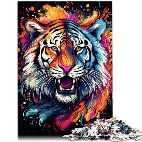 Puzzle für Erwachsene 1000 Teile Straßengraffiti-Tiger Lernspielzeug Familienspiele Stressabbau für Teenager ab 14 Jahren 50x75cm Puzzle für Erwachsene 1000 Teile Straßengraffiti-Tiger Lernspielzeug Familienspiele Stressabbau für Teenager ab 14 Jahren 50x75cm von BBVNFLIR