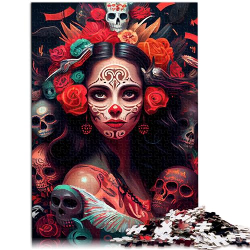 Puzzle für Erwachsene 1000 Teile Tag der Toten Puzzle für Lernspiele Herausforderungsspielzeug Stressabbau für 14-Jährige 26x38cm Puzzle für Erwachsene 1000 Teile Tag der Toten Puzzle für Lernspiele Herausforderungsspielzeug Stressabbau für 14-Jährige 26x38cm von BBVNFLIR