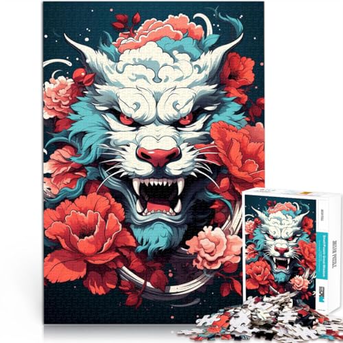 Puzzle für Erwachsene 1000 Teile Tierdrache Lernspielzeug Eltern-Kind-Interaktion Geeignet für Teenager ab 14 Jahren 50x75cm Puzzle für Erwachsene 1000 Teile Tierdrache Lernspielzeug Eltern-Kind-Interaktion Geeignet für Teenager ab 14 Jahren 50x75cm von BBVNFLIR