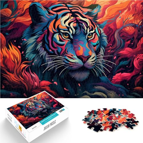 Puzzle für Erwachsene 1000 Teile Tiger Lernpuzzle ganze Familie ab 14 Jahren 26x38cm Puzzle für Erwachsene 1000 Teile Tiger Lernpuzzle ganze Familie ab 14 Jahren 26x38cm von BBVNFLIR