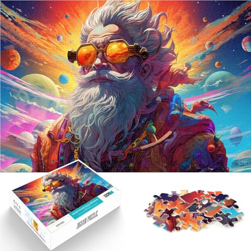 Puzzle für Erwachsene 1000 Teile Trendiger Alter Mann präzise geschnittenes Puzzle herausfordernd zu vervollständigen Aber lustig und humorvoll 26x38cm Puzzle für Erwachsene 1000 Teile Trendiger Alter Mann präzise geschnittenes Puzzle herausfordernd zu vervollständigen Aber lustig und humorvoll 26x38cm von BBVNFLIR