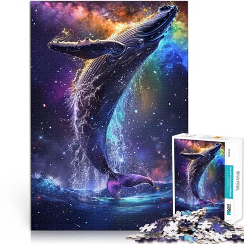 Puzzle für Erwachsene 1000 Teile Wale Spielzeug Denkspiel Spaß bei Aktivitäten zu Hause Geburtstagsgeschenk Reisegeschenk für 14-Jährige 26x38cm Puzzle für Erwachsene 1000 Teile Wale Spielzeug Denkspiel Spaß bei Aktivitäten zu Hause Geburtstagsgeschenk Reisegeschenk für 14-Jährige 26x38cm von BBVNFLIR
