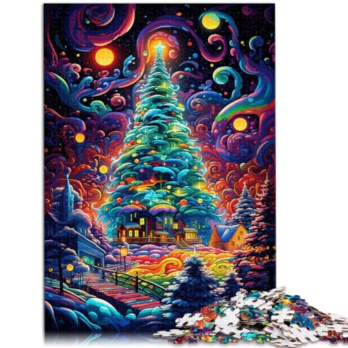 Puzzle für Erwachsene 1000 Teile Weihnachtsbaum Familienunterhaltungsspielzeug einzigartiges Herausforderungsspiel für Teenager ab 14 Jahren 26x38cm Puzzle für Erwachsene 1000 Teile Weihnachtsbaum Familienunterhaltungsspielzeug einzigartiges Herausforderungsspiel für Teenager ab 14 Jahren 26x38cm von BBVNFLIR