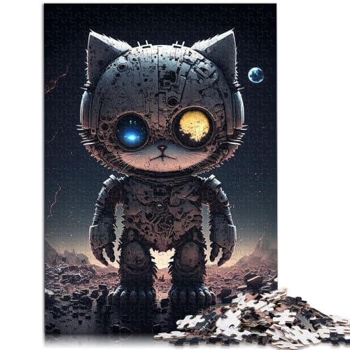 Puzzle für Erwachsene 1000 Teile Weltraum-Mechanik-Katze Heimdekoration Puzzle Heimkunstdekor für Teenager ab 14 Jahren 26x38cm Puzzle für Erwachsene 1000 Teile Weltraum-Mechanik-Katze Heimdekoration Puzzle Heimkunstdekor für Teenager ab 14 Jahren 26x38cm von BBVNFLIR