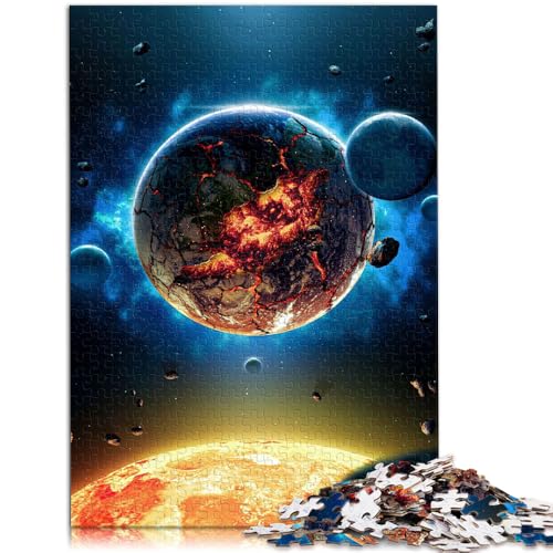 Puzzle für Erwachsene 1000 Teile Weltuntergang anspruchsvolles Spiel Geschenke Geburtstagsgeschenk Wandkunst für Teenager ab 14 Jahren 50x75cm von BBVNFLIR