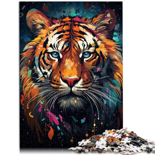 Puzzle für Erwachsene 1000 Teile Wilder exotischer Tiger Familienspaß-Puzzle ganze Familie 50x75cm Puzzle für Erwachsene 1000 Teile Wilder exotischer Tiger Familienspaß-Puzzle ganze Familie 50x75cm von BBVNFLIR