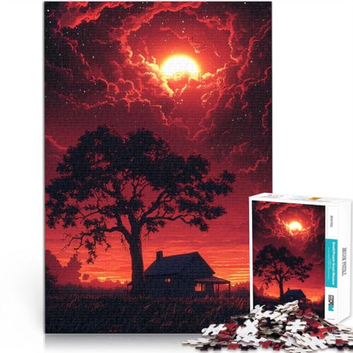 Puzzle für Erwachsene 1000 Teile Wolken Denksportaufgabe Familienspiel Stressabbau Schwierige Herausforderung für Teenager ab 14 Jahren 26x38cm Puzzle für Erwachsene 1000 Teile Wolken Denksportaufgabe Familienspiel Stressabbau Schwierige Herausforderung für Teenager ab 14 Jahren 26x38cm von BBVNFLIR