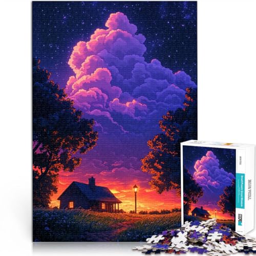Puzzle für Erwachsene 1000 Teile Wolken als Puzzle-Geschenk Lernspiel zum Geburtstag zu Weihnachten für Teenager ab 14 Jahren 26x38cm Puzzle für Erwachsene 1000 Teile Wolken als Puzzle-Geschenk Lernspiel zum Geburtstag zu Weihnachten für Teenager ab 14 Jahren 26x38cm von BBVNFLIR