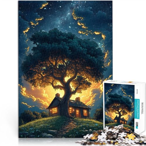 Puzzle für Erwachsene 1000 Teile Wolken anspruchsvolles Spiel Geschenke ganze Familie für Teenager ab 14 Jahren 26x38cm von BBVNFLIR