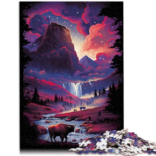Puzzle für Erwachsene 1000 Teile Yellowstone-Nationalpark USA Familienspaß-Puzzle einzigartige Heimdekoration und Geschenke für Teenager ab 14 Jahren 26x38cm Puzzle für Erwachsene 1000 Teile Yellowstone-Nationalpark USA Familienspaß-Puzzle einzigartige Heimdekoration und Geschenke für Teenager ab 14 Jahren 26x38cm von BBVNFLIR