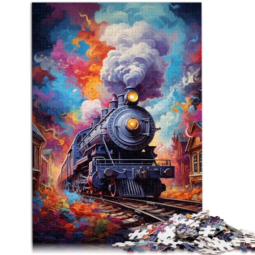 Puzzle für Erwachsene 1000 Teile Zugpuzzle Spaß für Zuhause Geburtstagsgeschenk Reisegeschenk für 14-Jährige 50x75cm von BBVNFLIR