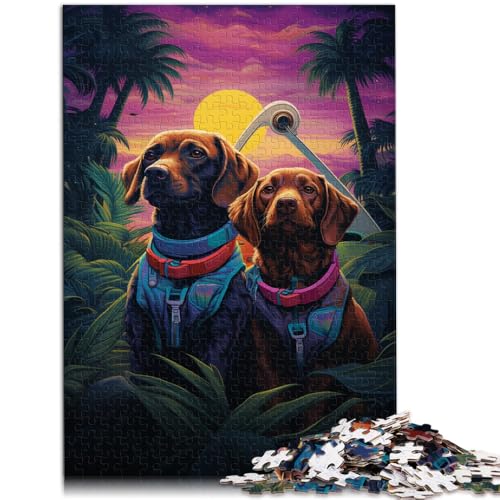 Puzzle für Erwachsene 1000 Teile Zwei Hunde neben einem Flugzeug Familienspiel für und Analyse und Logik für Teenager ab 14 Jahren 50x75cm Puzzle für Erwachsene 1000 Teile Zwei Hunde neben einem Flugzeug Familienspiel für und Analyse und Logik für Teenager ab 14 Jahren 50x75cm von BBVNFLIR