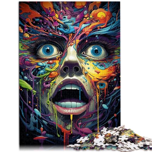 Puzzle für Erwachsene 1000 Teile böse Hexe schwierig schweres Puzzle Stressabbau Urlaub zu Hause Zeit totschlagen geeignet für Jugendliche ab 14 Jahren 26x38cm von BBVNFLIR