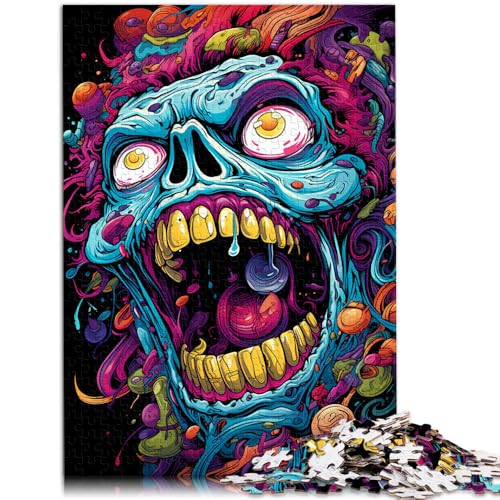 Puzzle für Erwachsene 1000 Teile böser Totenkopf Heimdekoration Puzzle Staycation Zeit totzuschlagen geeignet für Teenager ab 14 Jahren 26x38cm Puzzle für Erwachsene 1000 Teile böser Totenkopf Heimdekoration Puzzle Staycation Zeit totzuschlagen geeignet für Teenager ab 14 Jahren 26x38cm von BBVNFLIR