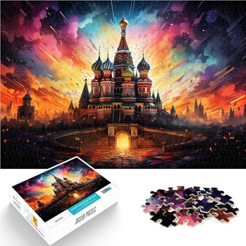 Puzzle für Erwachsene 1000 Teile das Kreml-Quizspiel Spaß für Zuhause Geburtstagsgeschenk Reisegeschenk für Teenager ab 14 Jahren 26x38cm Puzzle für Erwachsene 1000 Teile das Kreml-Quizspiel Spaß für Zuhause Geburtstagsgeschenk Reisegeschenk für Teenager ab 14 Jahren 26x38cm von BBVNFLIR