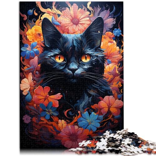 Puzzle für Erwachsene 1000 Teile eine Schwarze Katze Schwierig und herausfordernd Stressabbau Urlaub zu Hause Zeitvertreib für Teenager ab 14 Jahren 26x38cm Puzzle für Erwachsene 1000 Teile eine Schwarze Katze Schwierig und herausfordernd Stressabbau Urlaub zu Hause Zeitvertreib für Teenager ab 14 Jahren 26x38cm von BBVNFLIR