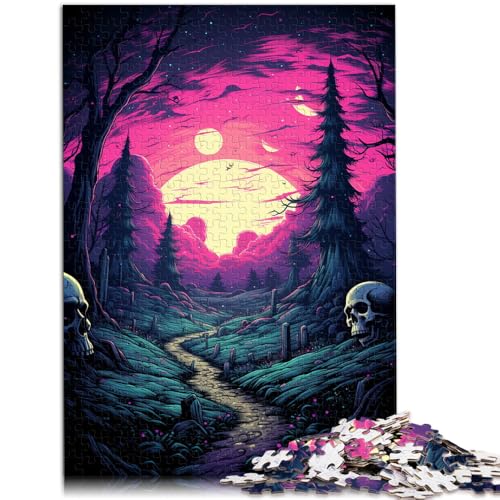 Puzzle für Erwachsene 1000 Teile farbenfrohe Fantasielandschaft anspruchsvolles Spiel Geburtstagsgeschenk Geeignet für Teenager ab 14 Jahren 50x75cm von BBVNFLIR