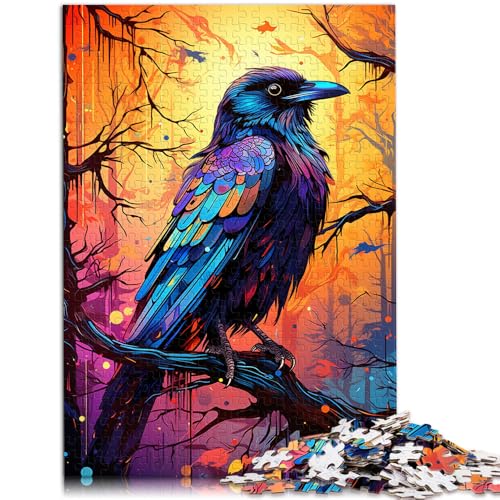 Puzzle für Erwachsene 1000 Teile farbenfrohes Fantasy-Krähen-Quizspiel Stressabbau Urlaub zu Hause Zeitvertreib für Teenager ab 14 Jahren 26x38cm Puzzle für Erwachsene 1000 Teile farbenfrohes Fantasy-Krähen-Quizspiel Stressabbau Urlaub zu Hause Zeitvertreib für Teenager ab 14 Jahren 26x38cm von BBVNFLIR
