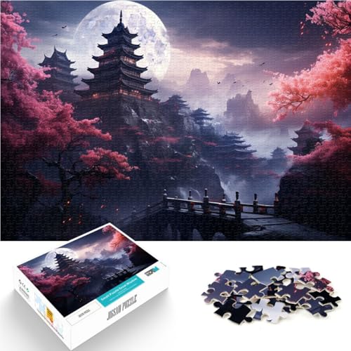 Puzzle für Erwachsene 1000 Teile japanische Kirschblüte Quizspiel Lernspiel für Geburtstag Weihnachten für Teenager ab 14 Jahren 26x38cm Puzzle für Erwachsene 1000 Teile japanische Kirschblüte Quizspiel Lernspiel für Geburtstag Weihnachten für Teenager ab 14 Jahren 26x38cm von BBVNFLIR