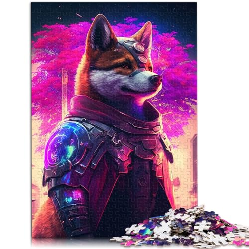 Puzzle für Erwachsene 1000 Teile mechanischer Hund anspruchsvolles Spiel Geschenke ganze Familie 50x75cm von BBVNFLIR