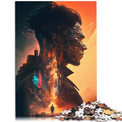 Puzzle für Erwachsene 1000 Teile mechanischer Krieger Lernspielzeug anspruchsvoll Aber lustig und humorvoll 50x75cm Puzzle für Erwachsene 1000 Teile mechanischer Krieger Lernspielzeug anspruchsvoll Aber lustig und humorvoll 50x75cm von BBVNFLIR