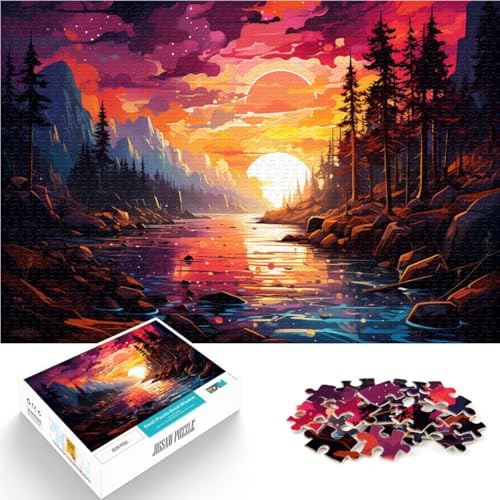Puzzle für Erwachsene 1000 Teile schöne Landschaft Lernspiele für Zuhause DIY-Spielzeug anspruchsvolles Spiel und Familienspiel für 14-Jährige 26x38cm Puzzle für Erwachsene 1000 Teile schöne Landschaft Lernspiele für Zuhause DIY-Spielzeug anspruchsvolles Spiel und Familienspiel für 14-Jährige 26x38cm von BBVNFLIR