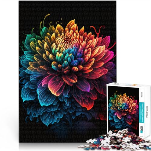 Puzzle für Erwachsene 1000 Teile schönes Blumenspielzeug Denkspiel ganze Familie für Teenager ab 14 Jahren 26x38cm Puzzle für Erwachsene 1000 Teile schönes Blumenspielzeug Denkspiel ganze Familie für Teenager ab 14 Jahren 26x38cm von BBVNFLIR