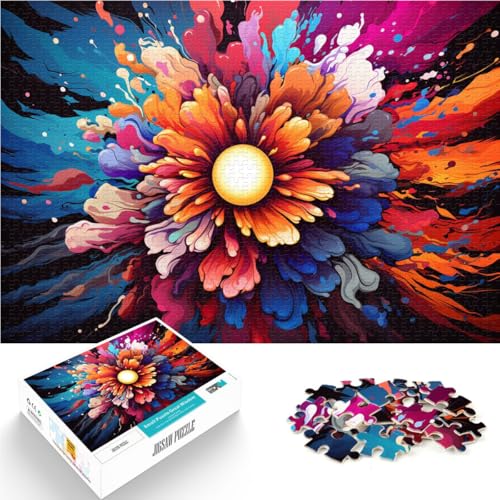 Puzzle für Erwachsene 1000 Teile zerknittert anspruchsvolles Spiel Stressabbau schwierige Herausforderung geeignet für Teenager ab 14 Jahren 26x38cm von BBVNFLIR