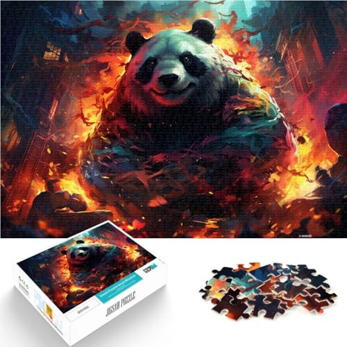 Puzzle für Erwachsene Der Wilde Tyrannosaurus Rex Puzzle 1000 Teile für Erwachsene 50x75cm Holzpuzzle für Erwachsene und Kinder ab 14 Jahren Familienaktivität von BBVNFLIR