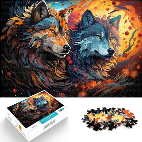 Puzzle 1000 Teile für Erwachsene Farbwolf Lernpuzzle Familienspiel Stressabbau für Teenager ab 14 Jahren 50x75cm Puzzle 1000 Teile für Erwachsene Farbwolf Lernpuzzle Familienspiel Stressabbau für Teenager ab 14 Jahren 50x75cm von BBVNFLIR