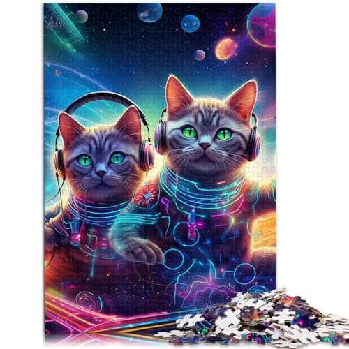 Puzzle für Erwachsene Roboter-Gorilla 1000-teiliges Puzzle 50 x 75 cm Holzpuzzle für Erwachsene und Kinder Spielspielzeug für Erwachsene Familienpuzzle Geschenk von BBVNFLIR