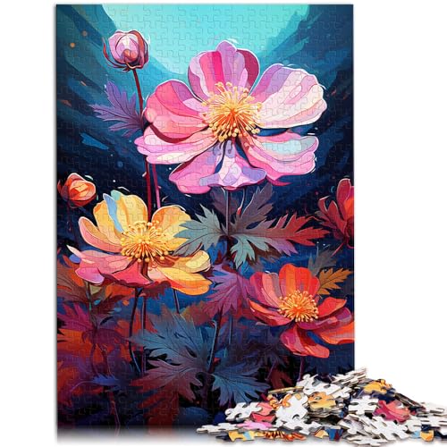 1000-teiliges Puzzle für Erwachsene Alpen-Fingerkraut Lernspiel Herausforderungsspielzeug Herausforderung der Gehirnintelligenz süchtig machendes Spielzeug 50x75cm von BBVNFLIR