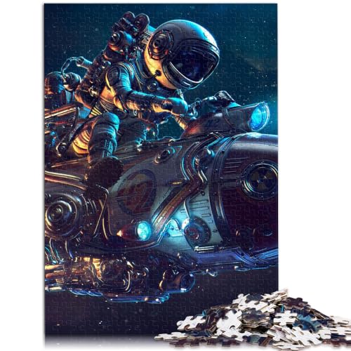 Puzzle für Erwachsene mit 1000 Teilen Astronaut auf Rakete Denkspiel ganze Familie 50x75cm Puzzle für Erwachsene mit 1000 Teilen Astronaut auf Rakete Denkspiel ganze Familie 50x75cm von BBVNFLIR