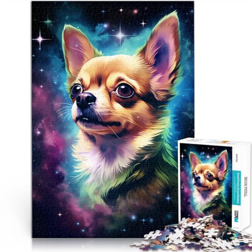 Puzzle für Erwachsene mit 1000 Teilen Das Denkspiel „Cosmic Chihuahua ganze Familie und für Teenager ab 14 Jahren 26x38cm Puzzle für Erwachsene mit 1000 Teilen Das Denkspiel „Cosmic Chihuahua ganze Familie und für Teenager ab 14 Jahren 26x38cm von BBVNFLIR