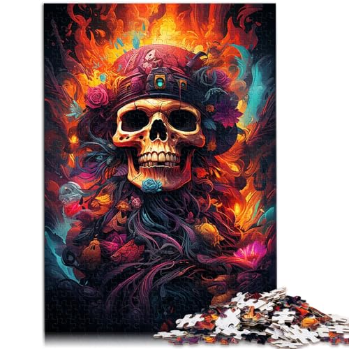 Puzzle für Erwachsene mit 1000 Teilen EIN Skelett-Piratenkapitän Denkspiel Wichtelgeschenk für Teenager ab 14 Jahren 26x38cm Puzzle für Erwachsene mit 1000 Teilen EIN Skelett-Piratenkapitän Denkspiel Wichtelgeschenk für Teenager ab 14 Jahren 26x38cm von BBVNFLIR
