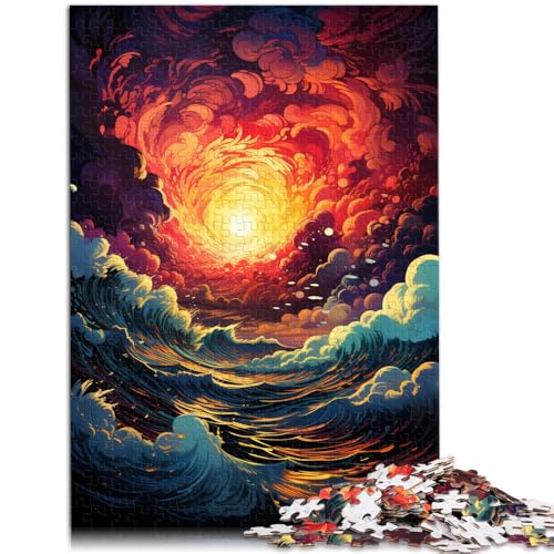 Puzzle für Erwachsene mit 1000 Teilen Fantasie-Sonnenuntergangslandschaft Das Quizspiel ganze Familie für Teenager ab 14 Jahren 26x38cm Puzzle für Erwachsene mit 1000 Teilen Fantasie-Sonnenuntergangslandschaft Das Quizspiel ganze Familie für Teenager ab 14 Jahren 26x38cm von BBVNFLIR