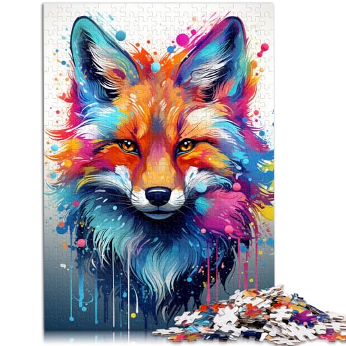 Puzzle für Erwachsene mit 1000 Teilen Fuchs Denkspiel Spaß für zu Hause Geburtstagsgeschenk Reisegeschenk für Teenager ab 14 Jahren 50x75cm von BBVNFLIR