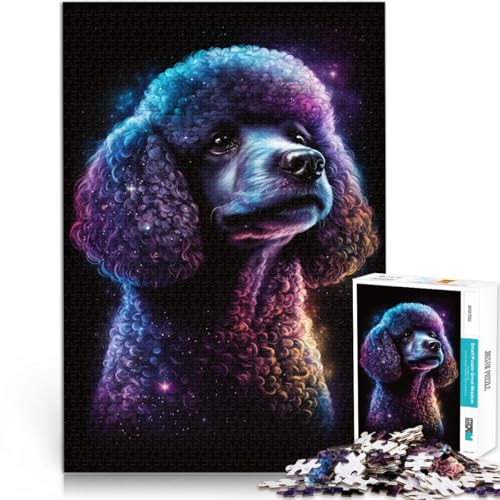 Puzzle für Erwachsene mit 1000 Teilen Galaxy Pudel Denkspiel Wanddekoration einzigartige Geburtstags Teenager ab 14 Jahren 26x38cm Puzzle für Erwachsene mit 1000 Teilen Galaxy Pudel Denkspiel Wanddekoration einzigartige Geburtstags Teenager ab 14 Jahren 26x38cm von BBVNFLIR