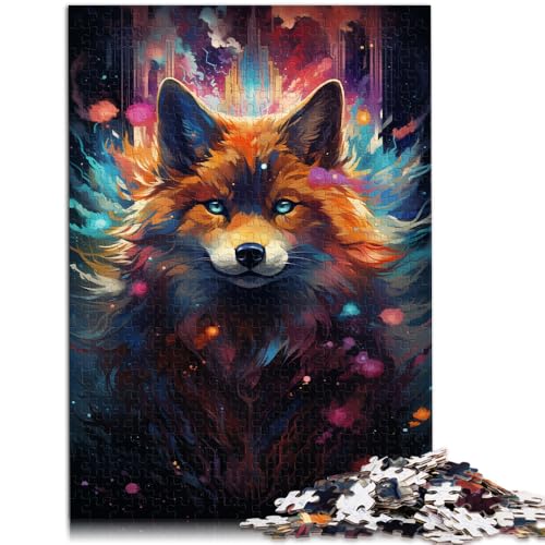 Puzzle für Erwachsene mit 1000 Teilen Shiba Inu-Puzzle-Kunstwerk jedes Teil ist einzigartig – anspruchsvolles Familienspiel für Teenager ab 14 Jahren 50x75cm von BBVNFLIR