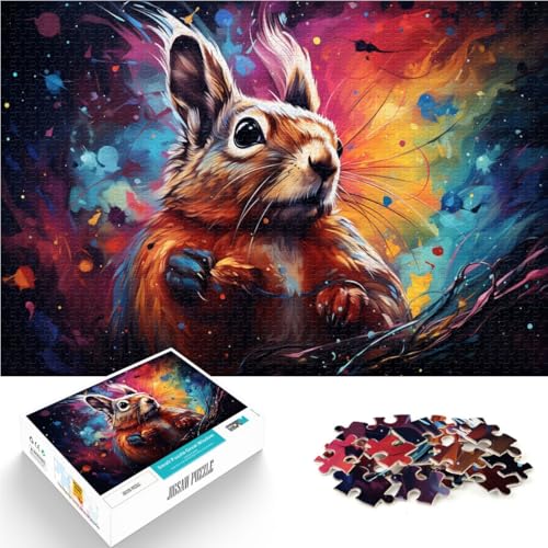 Puzzle für Erwachsene mit 1000 Teilen Sternenhimmel-Katze Denkspiel für 14-Jährige ganze Familie 26x38cm Puzzle für Erwachsene mit 1000 Teilen Sternenhimmel-Katze Denkspiel für 14-Jährige ganze Familie 26x38cm von BBVNFLIR