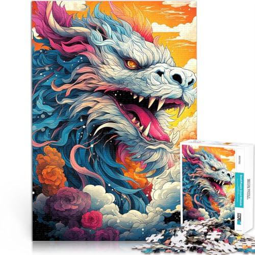 Puzzle für Erwachsene mit 1000 Teilen Tier-Drache Denkspiel anspruchsvoll Aber lustig und humorvoll für 14-Jährige 26x38cm Puzzle für Erwachsene mit 1000 Teilen Tier-Drache Denkspiel anspruchsvoll Aber lustig und humorvoll für 14-Jährige 26x38cm von BBVNFLIR