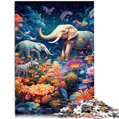 Puzzle für Erwachsene mit 1000 Teilen afrikanische Tiere Denkspiel ganze Familie für Teenager ab 14 Jahren 26x38cm Puzzle für Erwachsene mit 1000 Teilen afrikanische Tiere Denkspiel ganze Familie für Teenager ab 14 Jahren 26x38cm von BBVNFLIR