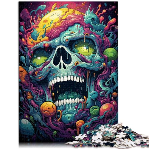 Puzzle für Erwachsene mit 1000 Teilen böses Monster Denkspiel Familienspiel Stressabbau schwierige Herausforderung für Teenager ab 14 Jahren 50x75cm von BBVNFLIR