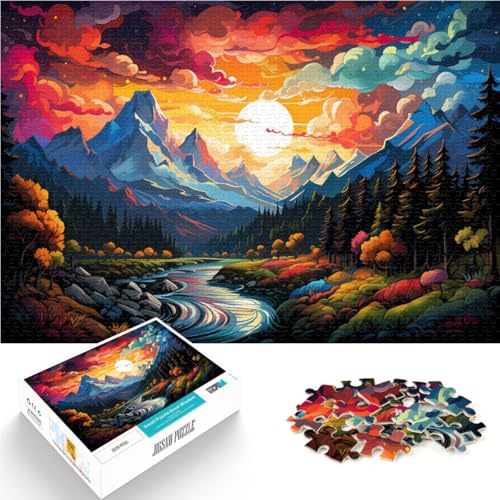 Puzzle für Erwachsene mit 1000 Teilen die Alpen Familienspiel für Erwachsene und jedes Teil ist einzigartig – anspruchsvolles Familienspiel für Jugendliche ab 14 Jahren 26x38cm Puzzle für Erwachsene mit 1000 Teilen die Alpen Familienspiel für Erwachsene und jedes Teil ist einzigartig – anspruchsvolles Familienspiel für Jugendliche ab 14 Jahren 26x38cm von BBVNFLIR