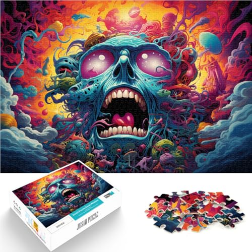 Puzzle für Erwachsene mit 1000 Teilen japanische Monster pädagogische Herausforderung ganze Familie 50x75cm Puzzle für Erwachsene mit 1000 Teilen japanische Monster pädagogische Herausforderung ganze Familie 50x75cm von BBVNFLIR