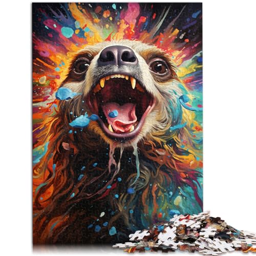 Puzzle für Erwachsene mit Tiger-Kunstwerk, 1000 Teile, 50 x 75 cm, Holzpuzzle für Erwachsene, Geschenke, Lernspielzeug, Familienspiele Puzzle für Erwachsene mit Tiger-Kunstwerk, 1000 Teile, 50 x 75 cm, Holzpuzzle für Erwachsene, Geschenke, Lernspielzeug, Familienspiele von BBVNFLIR