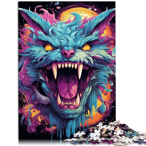 1000-teiliges Puzzle für Erwachsene Monster-Spiele Spielzeug Geschenk Familienspiel Stressabbau schwierige Herausforderung für Teenager ab 14 Jahren 50x75cm 1000-teiliges Puzzle für Erwachsene Monster-Spiele Spielzeug Geschenk Familienspiel Stressabbau schwierige Herausforderung für Teenager ab 14 Jahren 50x75cm von BBVNFLIR